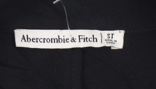 Abercrombie & Fitch Women’s Black S Tall Jacket Dress Long Sleeve