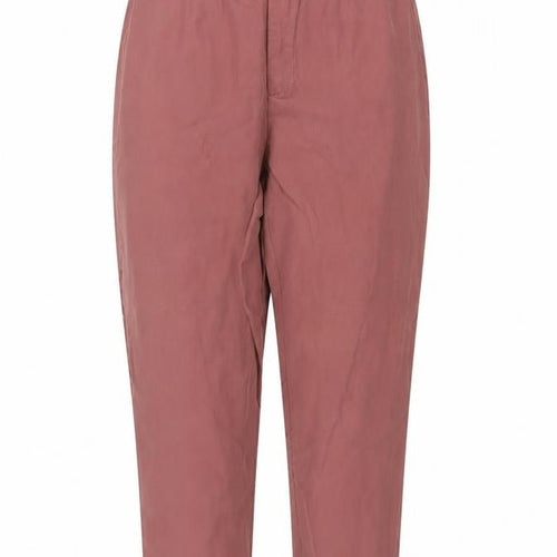 Zara Women’s Pink XL Paperbag Tapered Trousers Elastic Waist