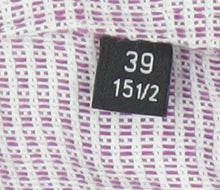 Hugo Boss Men's Pink 15.5 Slim Fit Geometric Cotton Button-Up Shirt