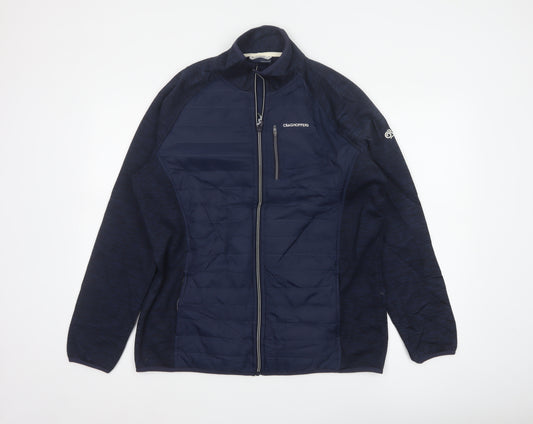 Craghoppers Women’s Blue UK 16 Quilted Puffer Fleece Jacket