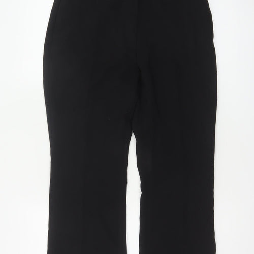 H&M Women’s Black UK 12 Bootcut Stretch Dress Trousers
