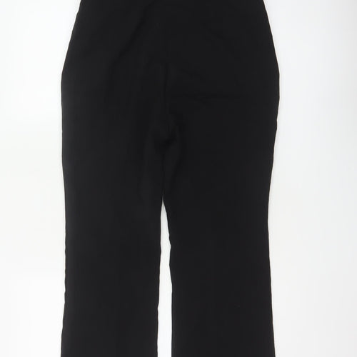 H&M Women’s Black UK 12 Bootcut Stretch Dress Trousers