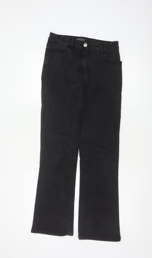 Papaya Women’s Black Bootcut Stretch Jeans Size 8 L29