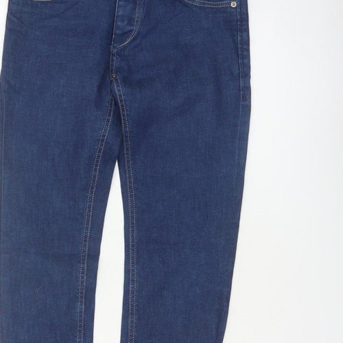 Jack & Jones Men’s Blue 28/32 Clark Classic Straight Jeans