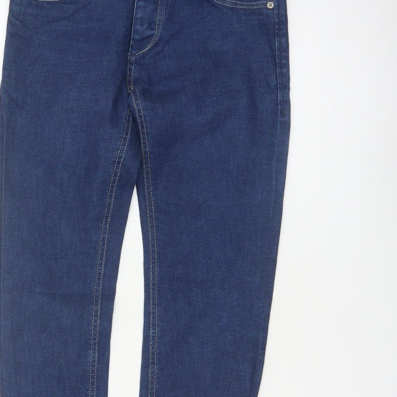 Jack & Jones Men’s Blue 28/32 Clark Classic Straight Jeans