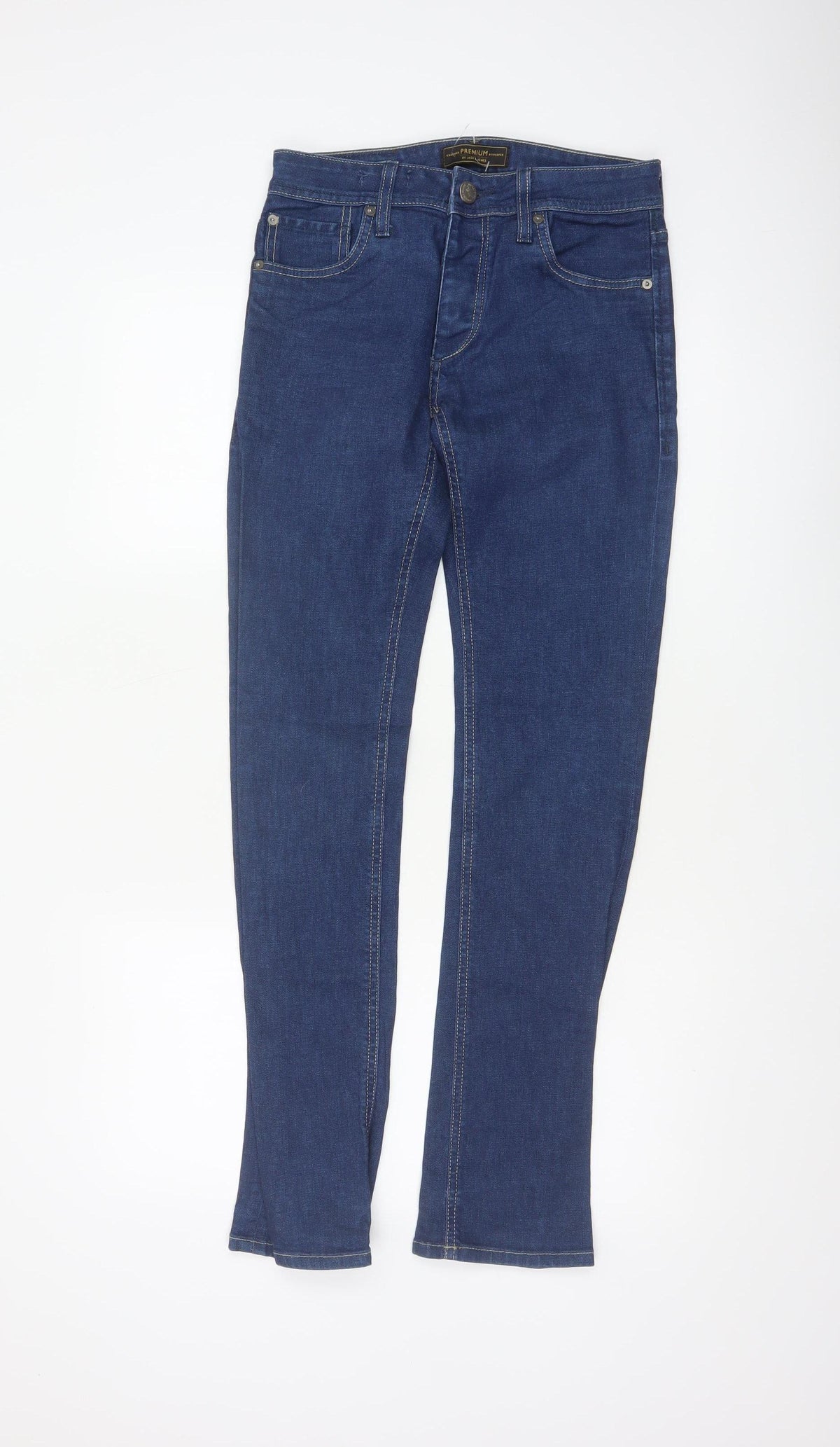 Jack & Jones Men’s Blue 28/32 Clark Classic Straight Jeans