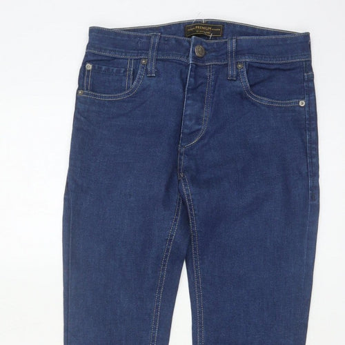 Jack & Jones Men’s Blue 28/32 Clark Classic Straight Jeans