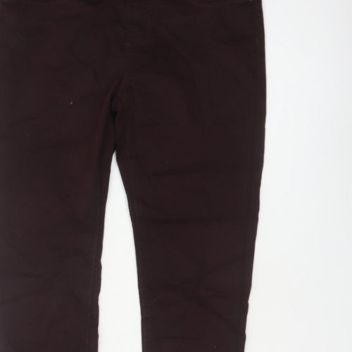 Dorothy Perkins Eden Women’s Brown Skinny Jeggings UK 10 Regular