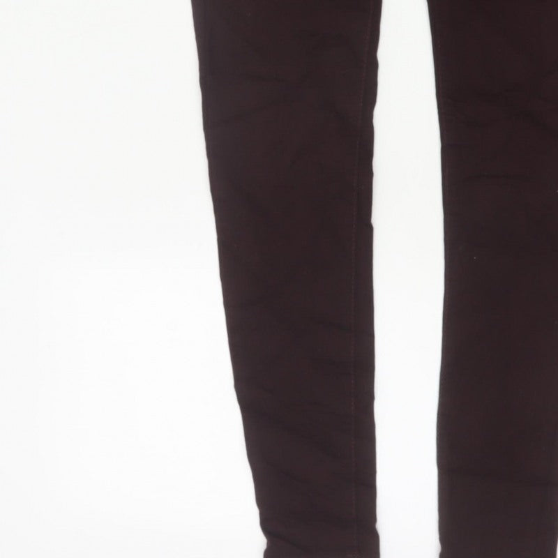 Dorothy Perkins Eden Women’s Brown Skinny Jeggings UK 10 Regular