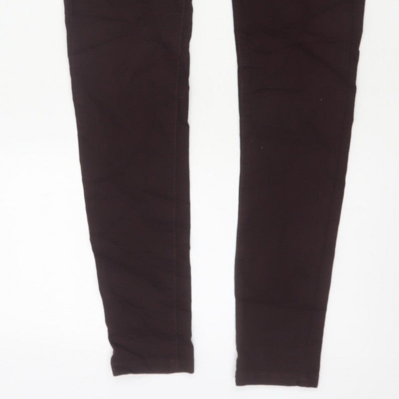 Dorothy Perkins Eden Women’s Brown Skinny Jeggings UK 10 Regular