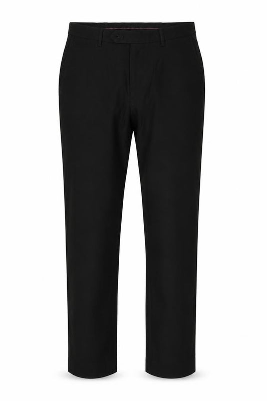 Next Men’s Black 30R Tailoring Straight Dress Trousers 30in