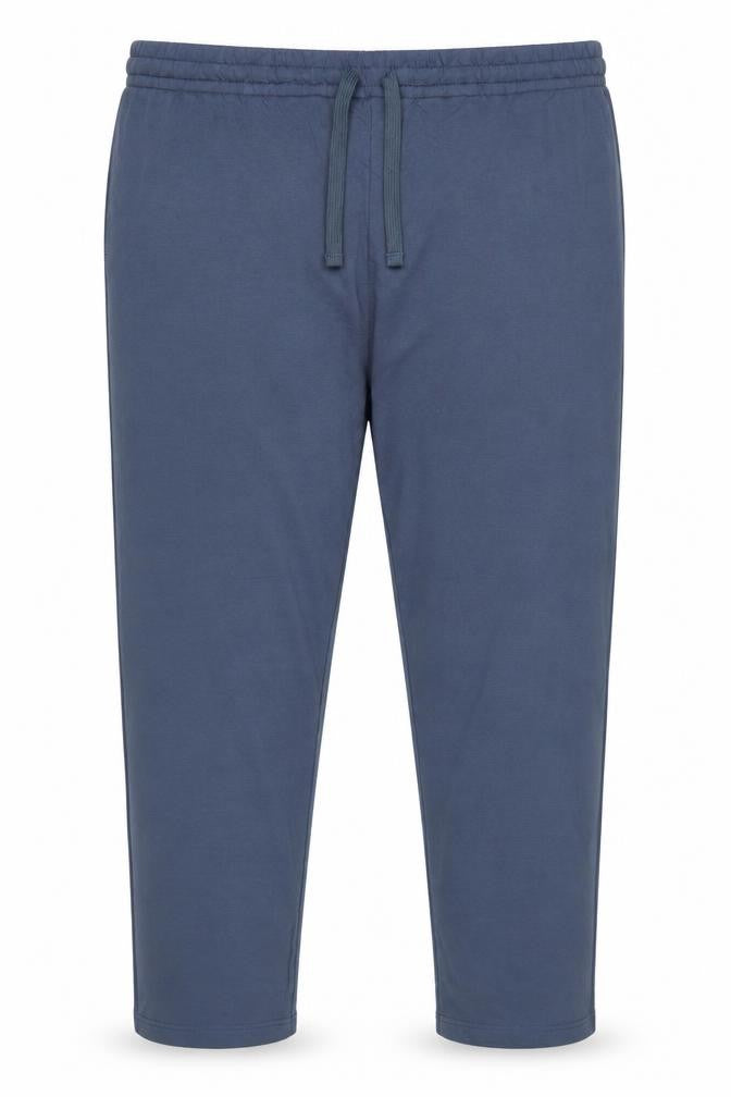 Front view of Marks & Spencer Men’s Blue 5XL Long Regular Fit Drawstring Jogger Trousers