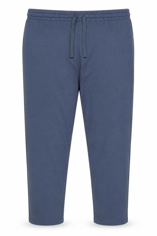 M&S Men’s Blue 5XL Long Regular Fit Drawstring Jogger Trousers