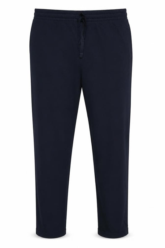 Marks and Spencer Men Blue 2XL Long Jogger Trousers Elastic Waist