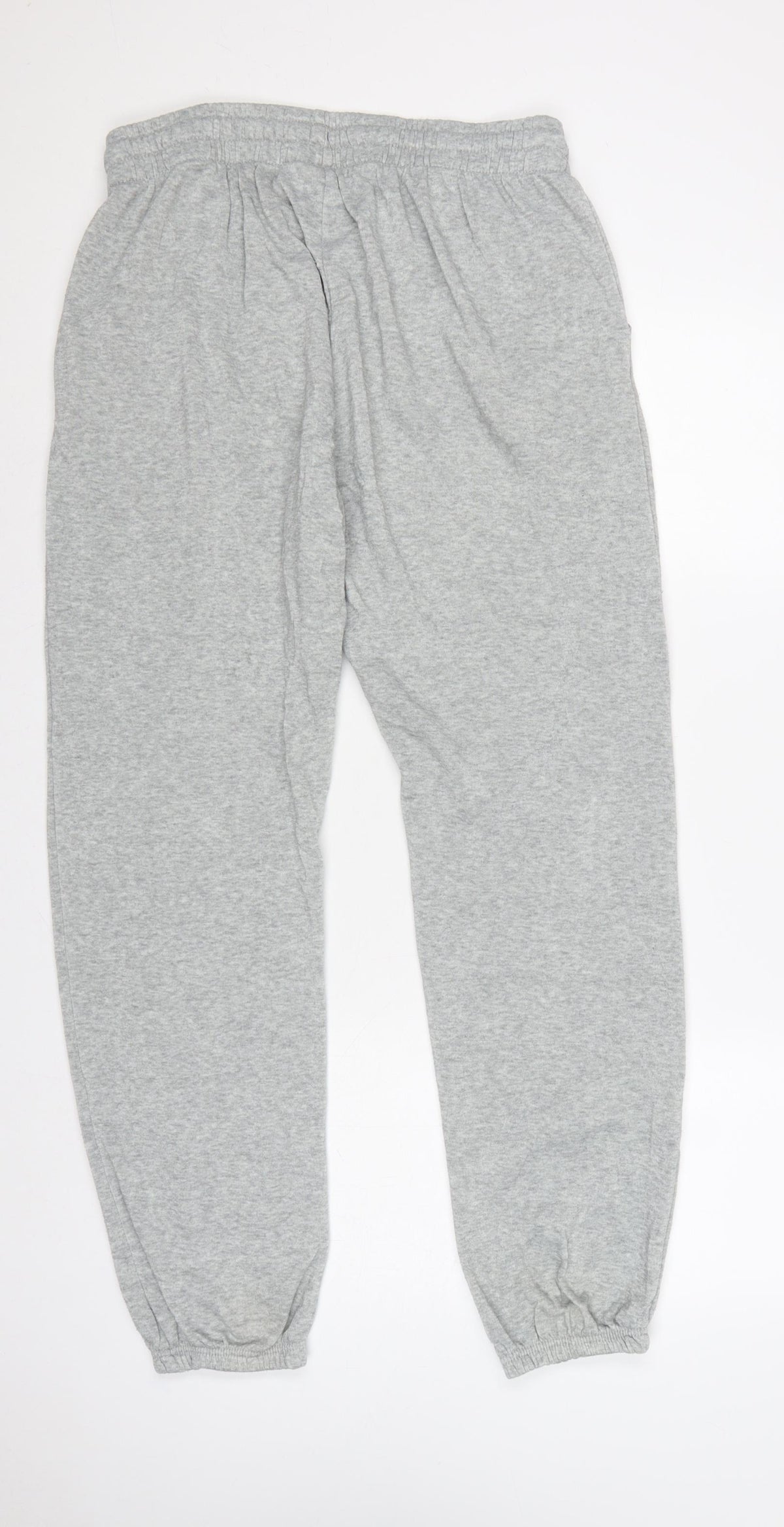Brand and care label for Lee Cooper Women Grey 2XL Jogger Sweatpants Logo Drawstring Pockets