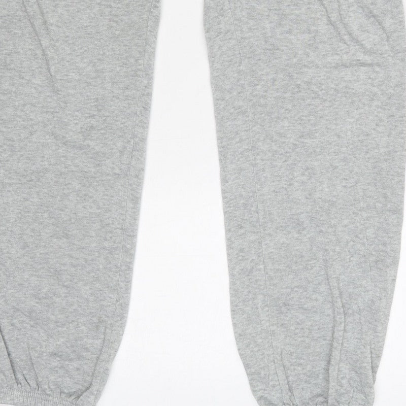 Additional view of Lee Cooper Women Grey 2XL Jogger Sweatpants Logo Drawstring Pockets