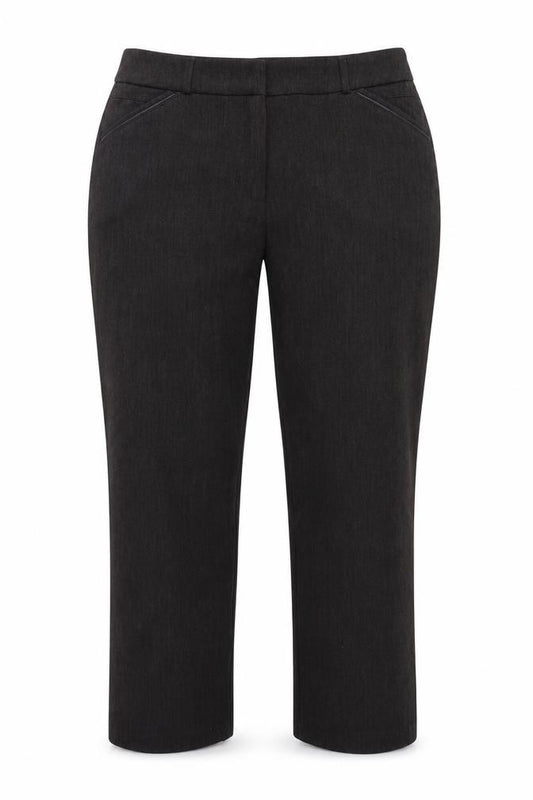 Marks and Spencer Women’s Brown UK 12 Short Tapered Smart Trousers