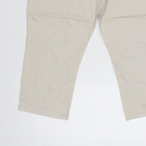 Maine New England Women’s Beige Size 12 Straight Leg Chino Trousers