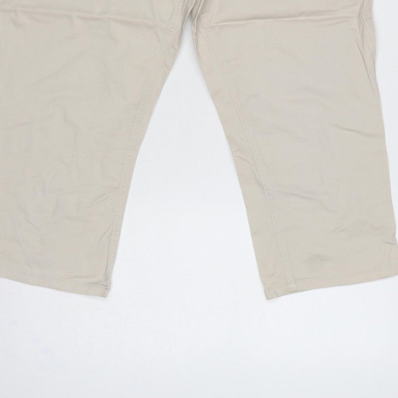 Maine New England Women’s Beige Size 12 Straight Leg Chino Trousers