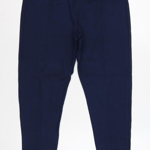 Marks and Spencer Women Blue UK 14 High Rise Stretch Leggings