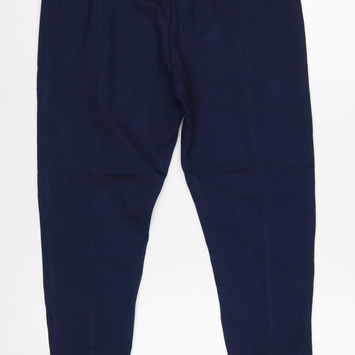 Marks and Spencer Women Blue UK 14 High Rise Stretch Leggings