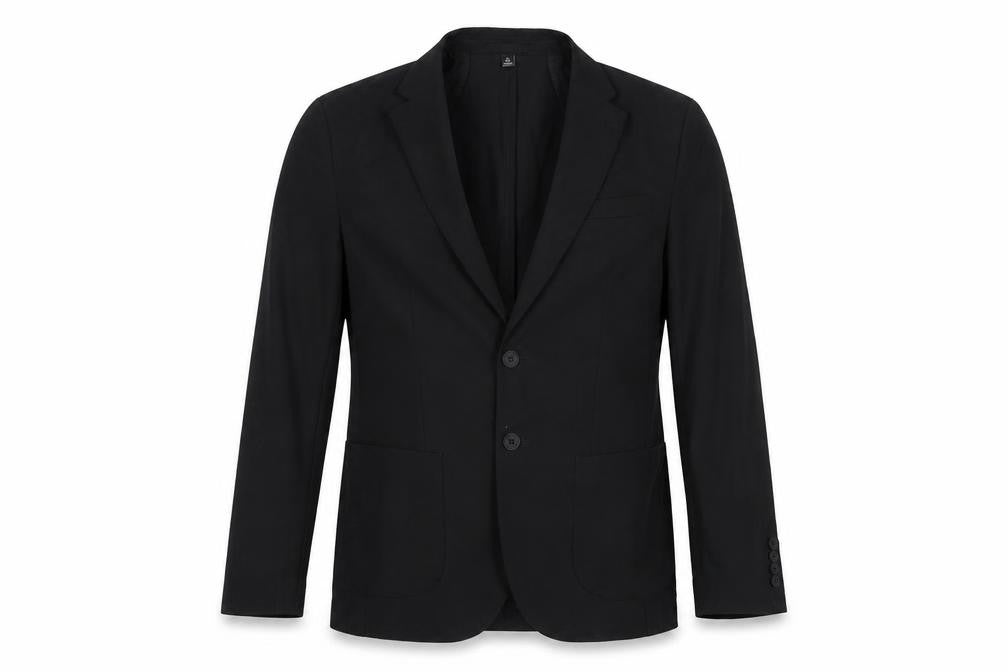 Autograph Men’s Black Small Wool Blend Stretch Performance Blazer