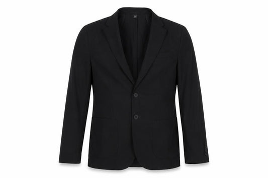 Autograph Men’s Black Small Wool Blend Stretch Performance Blazer