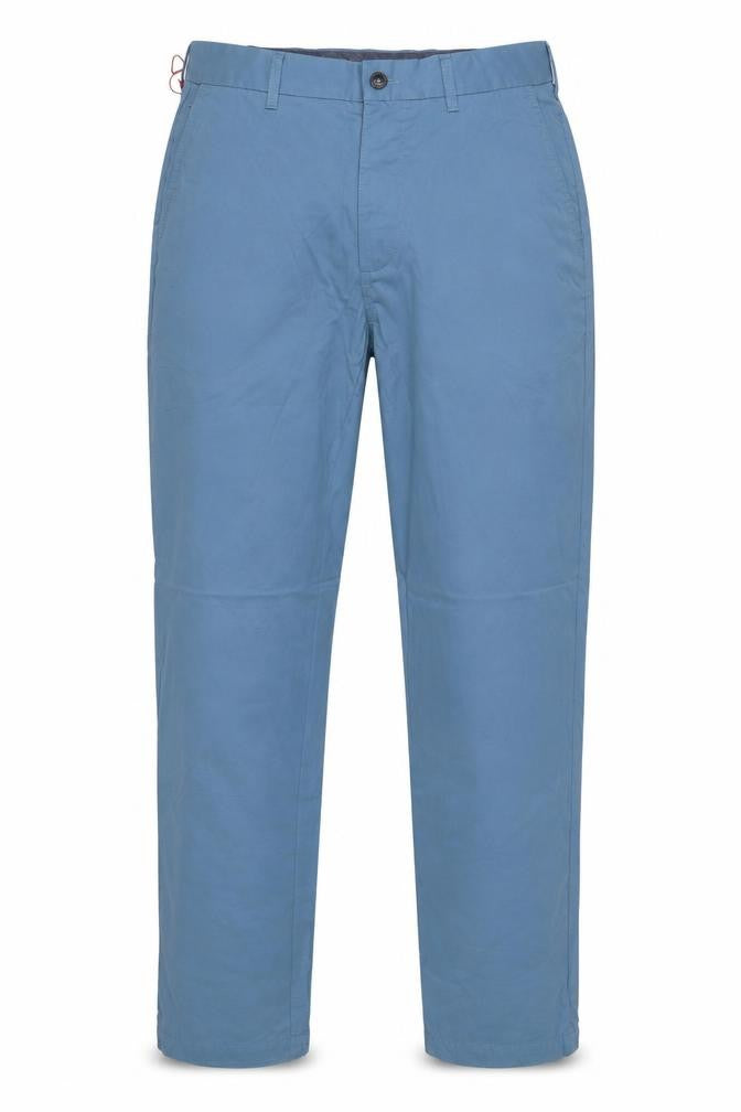 Marks & Spencer Men's Blue 30W 33L Regular Fit Chino Trousers