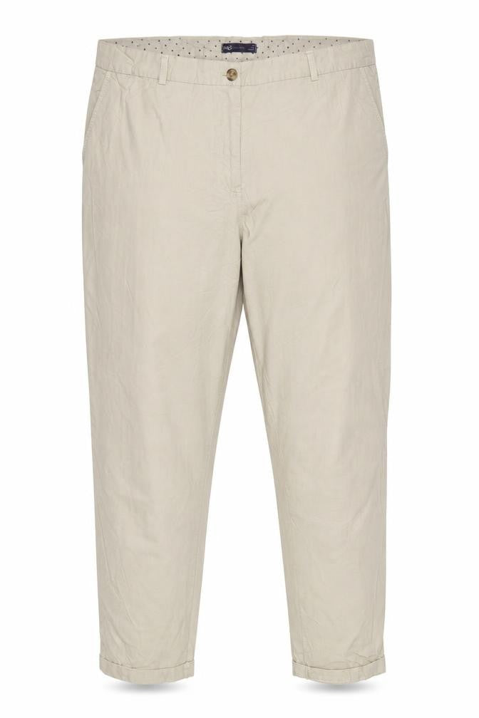 Marks and Spencer Women’s Beige UK 22 Regular Cotton Chino Trousers NWT