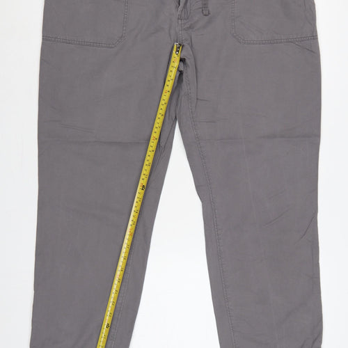 Marks and Spencer Men's Grey 44in Cotton Jogger Trousers 29in Leg