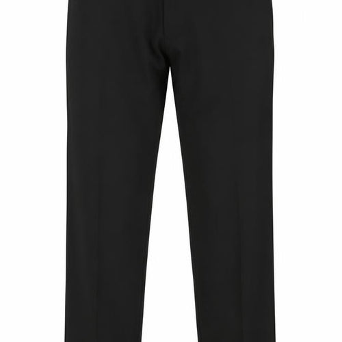 Marks and Spencer Men Black 36 Regular Fit Dress Trousers 31 Leg