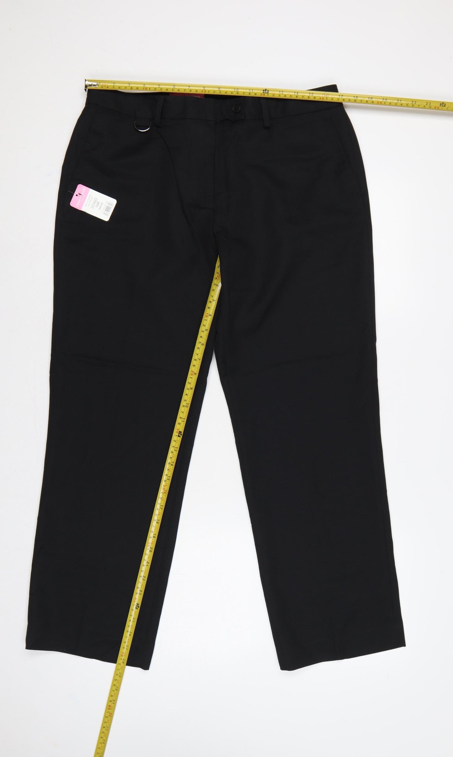 Brook Taverner Women's Black UK 16R Venus Straight Leg Work Trousers