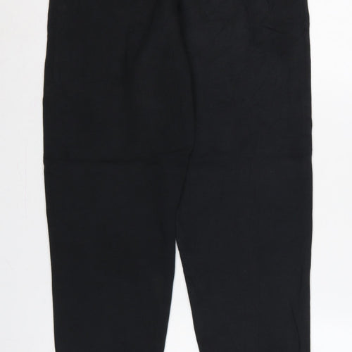 Reebok Women’s Black XS Logo Cuffed Jogger Sweatpants
