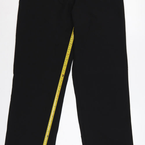 Premier Women’s Black Size 16R Straight Leg Workwear Trousers PR530