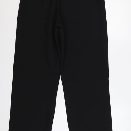 Premier Women’s Black Size 16R Straight Leg Workwear Trousers PR530