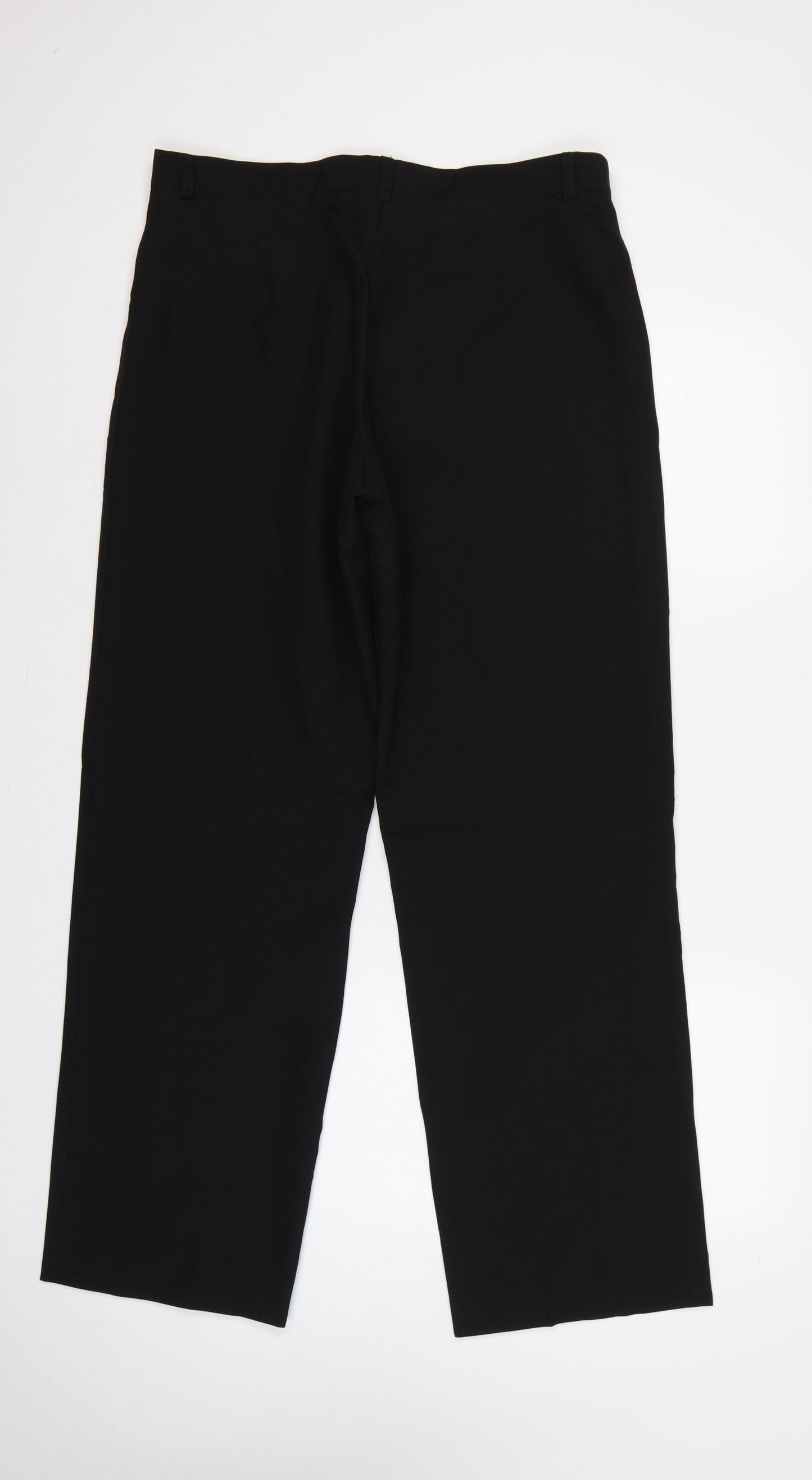 Premier Women’s Black Size 16R Straight Leg Workwear Trousers PR530