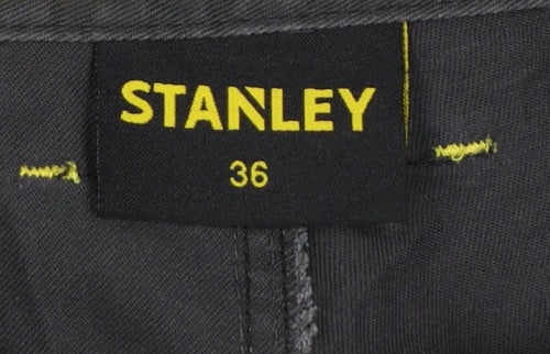 Stanley Men’s Grey 36 Cargo Workwear Shorts Multi Pocket