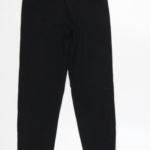 Pineapple Girls Black 11-12 Years Jogger Sweatpants Side Stripe