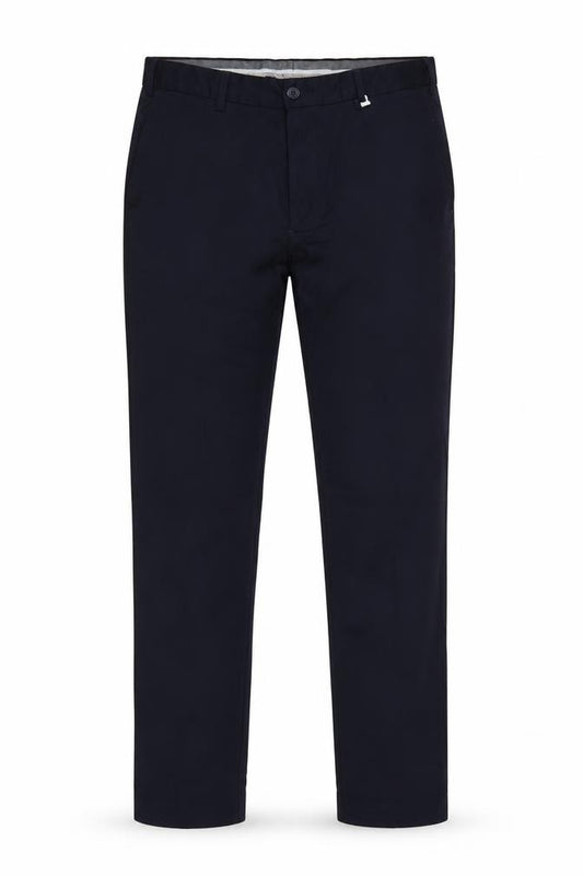 Marks and Spencer Men's Navy 34/31 Tailored Fit Dress Trousers