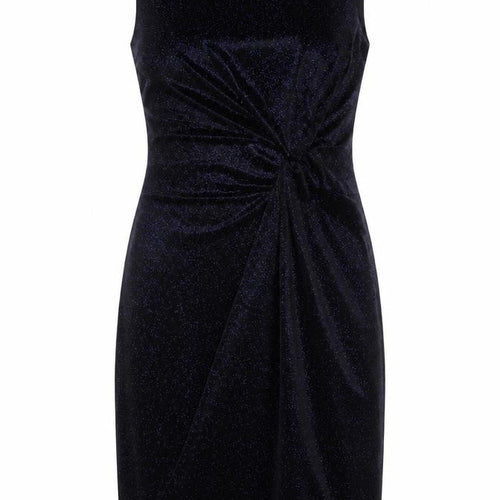 M&Co Women’s Blue Glitter Bodycon Knee Length Party Dress UK 12
