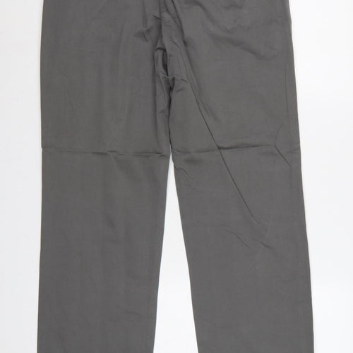 Marks & Spencer Men’s Grey 34/30 Blue Harbour Classic Chino Trousers