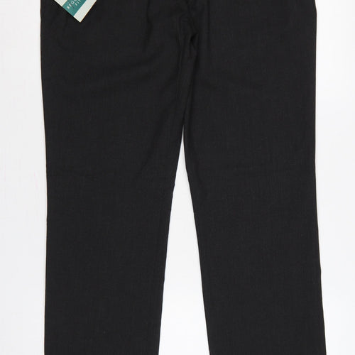 Next Men’s Black 34 Regular Fit Tailoring Straight Dress Trousers