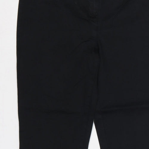 Marks and Spencer Women’s Black Size 12 Tapered Work Trousers