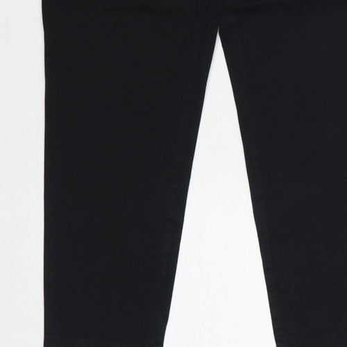 Marks and Spencer Women’s Black Size 12 Tapered Work Trousers
