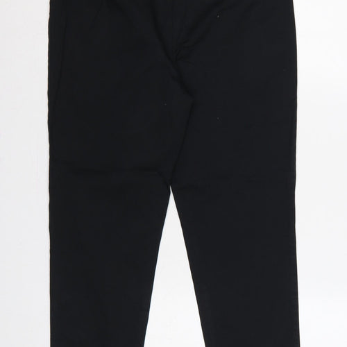Marks and Spencer Women’s Black Size 12 Tapered Work Trousers