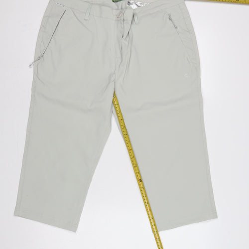 Craghoppers Women’s Grey UK 16 Cropped Stretch Travel Trousers