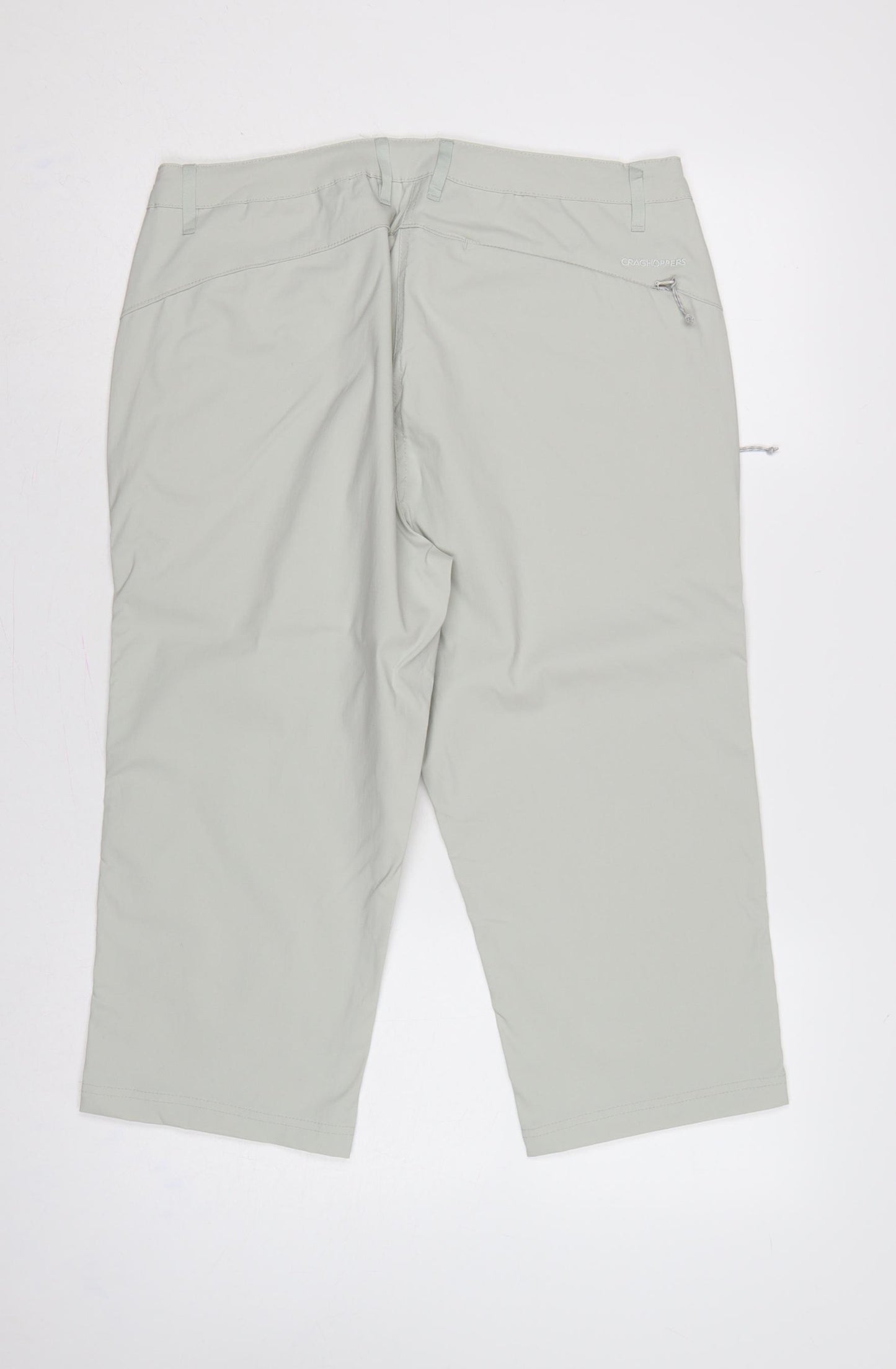 Craghoppers Women’s Grey UK 16 Cropped Stretch Travel Trousers