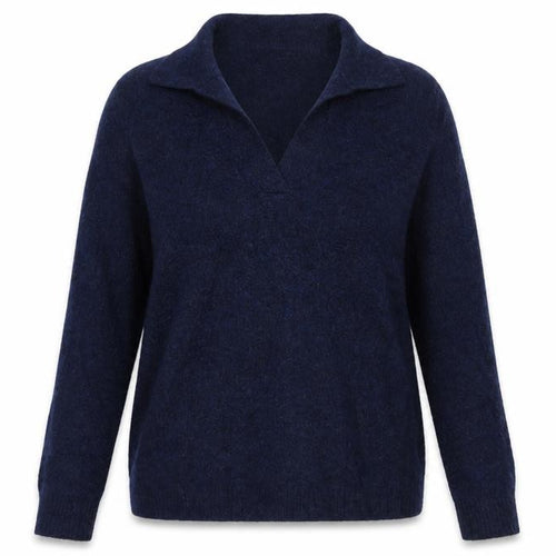 Seasalt Cornwall Women’s Blue Cowl Neck Knit Pullover Jumper UK 14