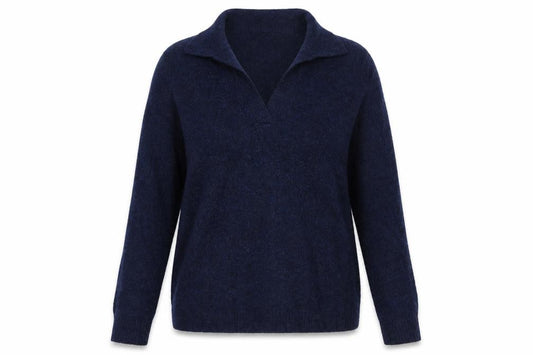 Seasalt Cornwall Women’s Blue Cowl Neck Knit Pullover Jumper UK 14