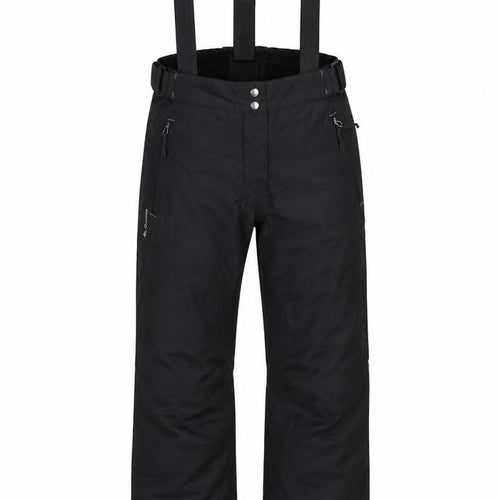 Quechua Men’s Black S Snow Pants Ski Trousers Braces Insulated